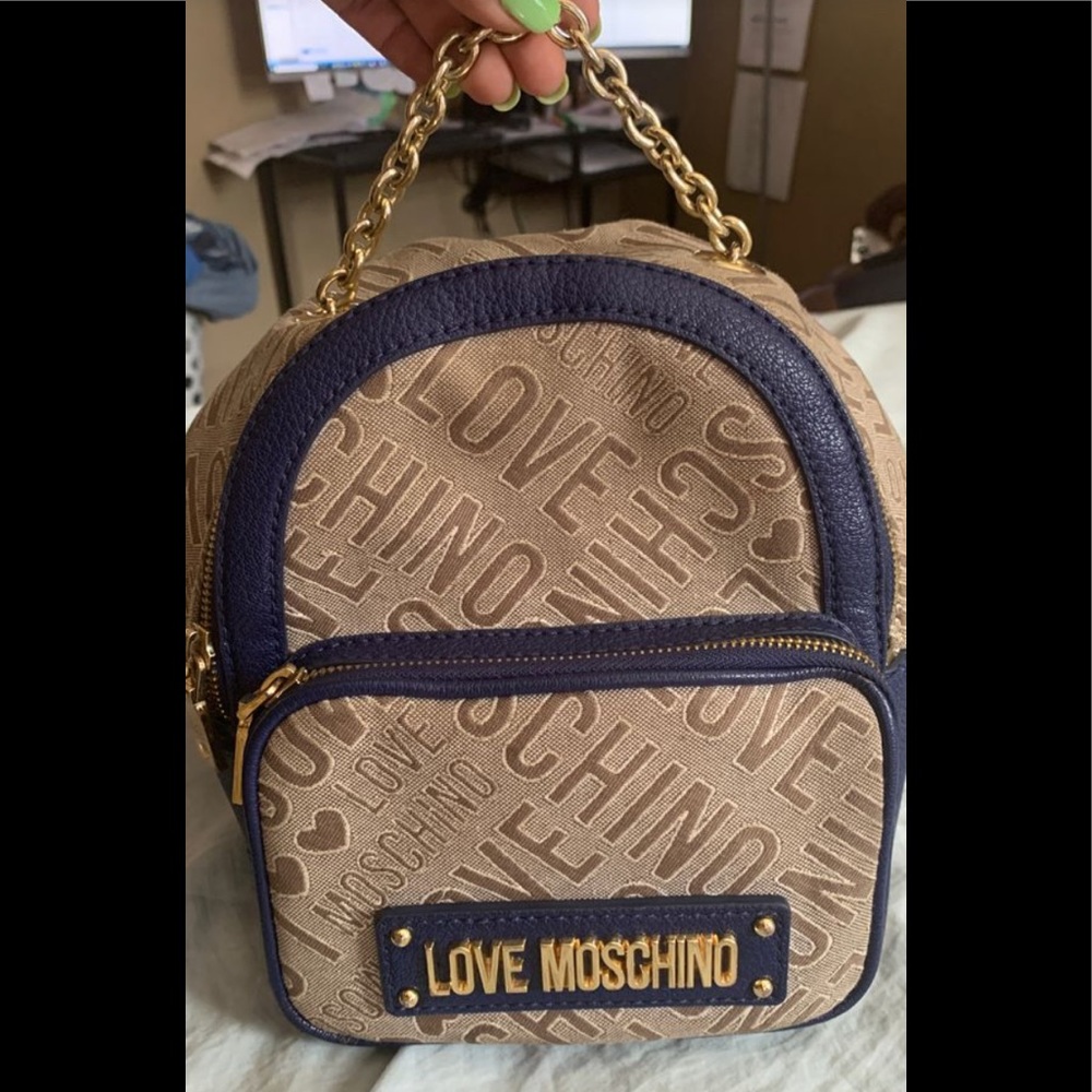 Moschino mini backpack